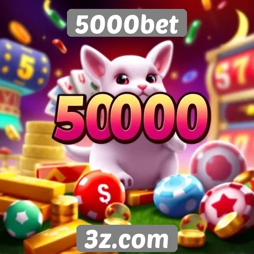 Diversidade de jogos disponíveis na 5000bet